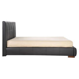 Queen Black Amelie Bed