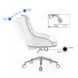 Home Office Gray Cushion Deskchair