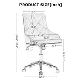 Home Office Gray Cushion Deskchair