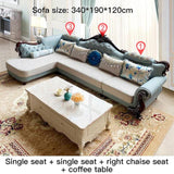 Upholstered Sectional Corner Sofa Couch L Shaped Minimalist Italian Furniture Modern Simple Sofa Set Love-Seat 3-Seat Couch